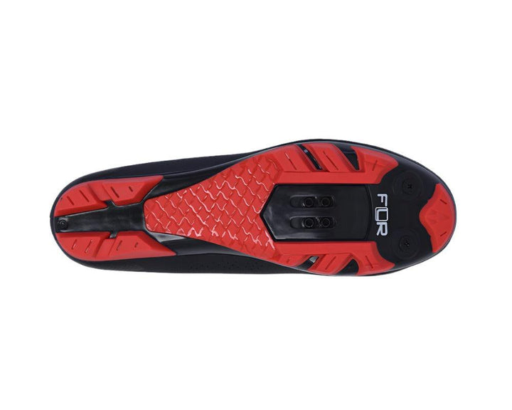 FLR F-70 MTB Cycling Shoe (Black/Red) - BUMSONTHESADDLE