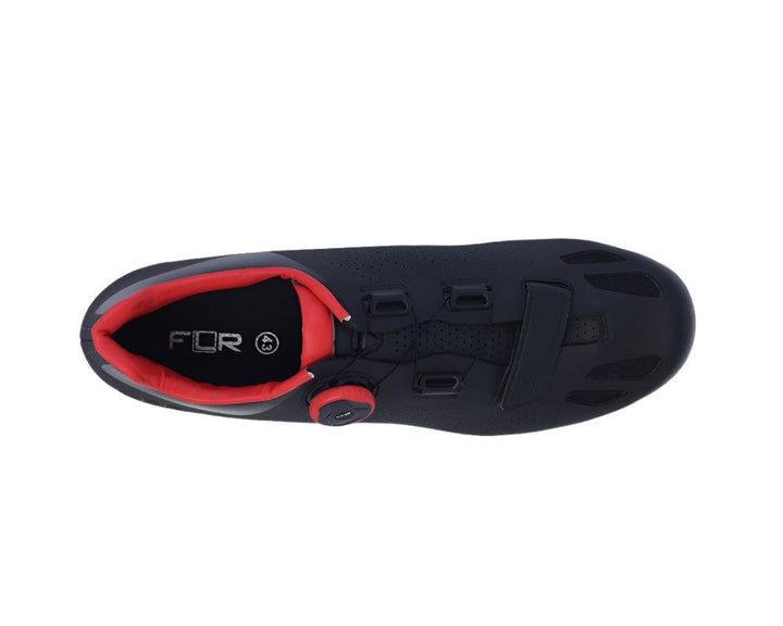 FLR F-70 MTB Cycling Shoe (Black/Red) - BUMSONTHESADDLE