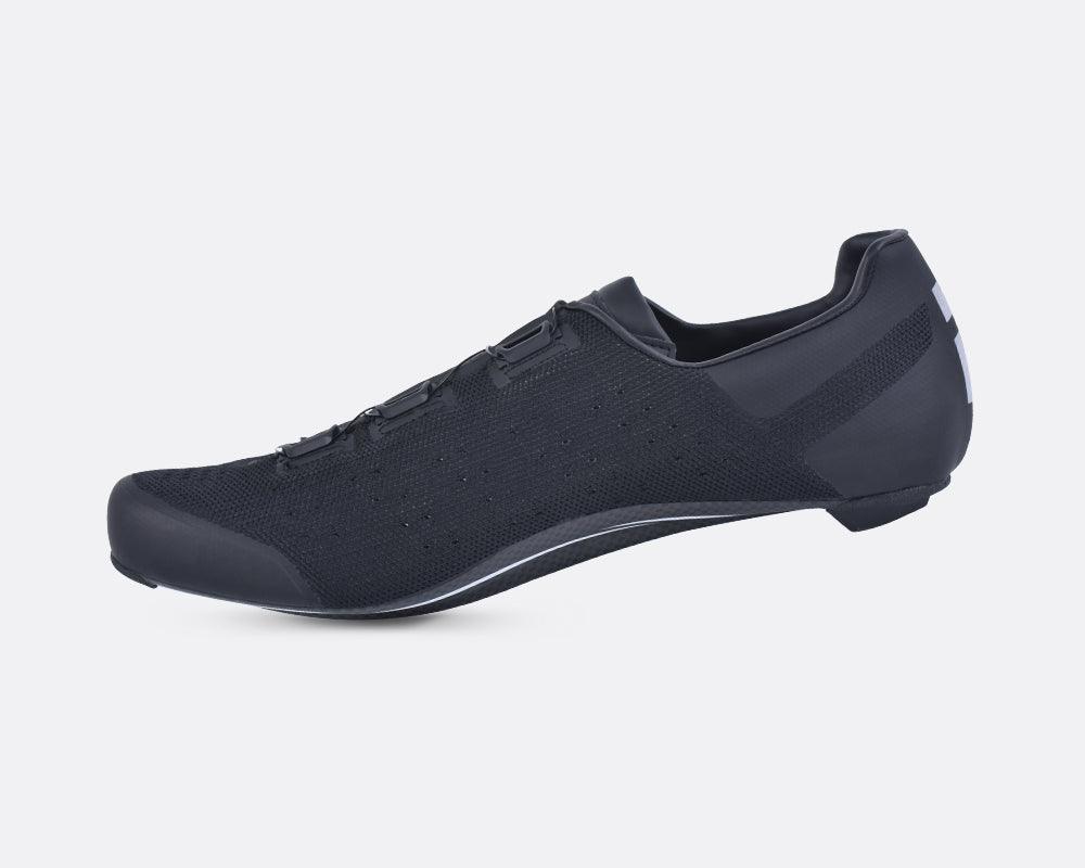 FLR F-XX Knit Road Cycling Shoe (Black) - BUMSONTHESADDLE