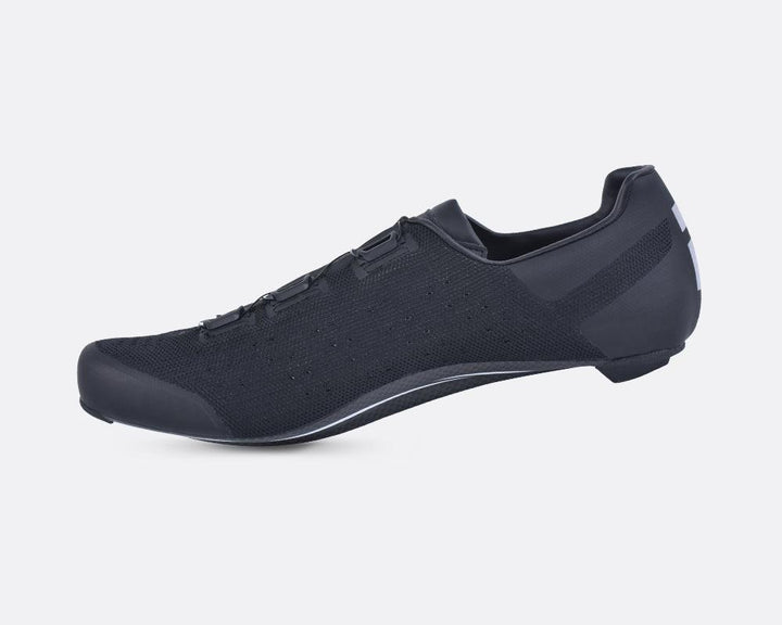 FLR F-XX Knit Road Cycling Shoe (Black) - BUMSONTHESADDLE