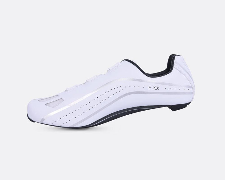 FLR F-XX Road Cycling Shoe (White) - BUMSONTHESADDLE