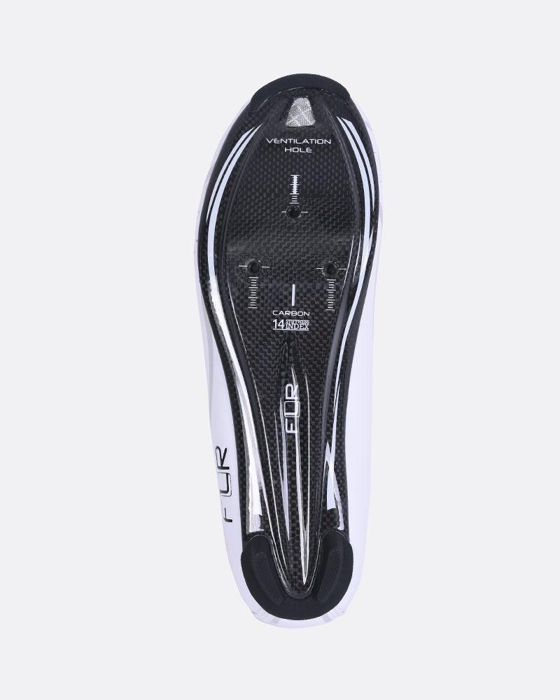 FLR F-XX Road Cycling Shoe (White) - BUMSONTHESADDLE