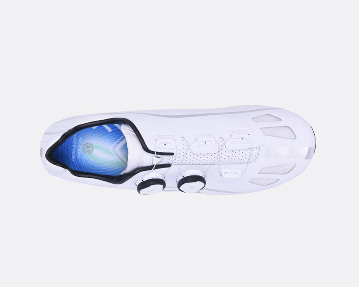 FLR F-XX Road Cycling Shoe (White) - BUMSONTHESADDLE