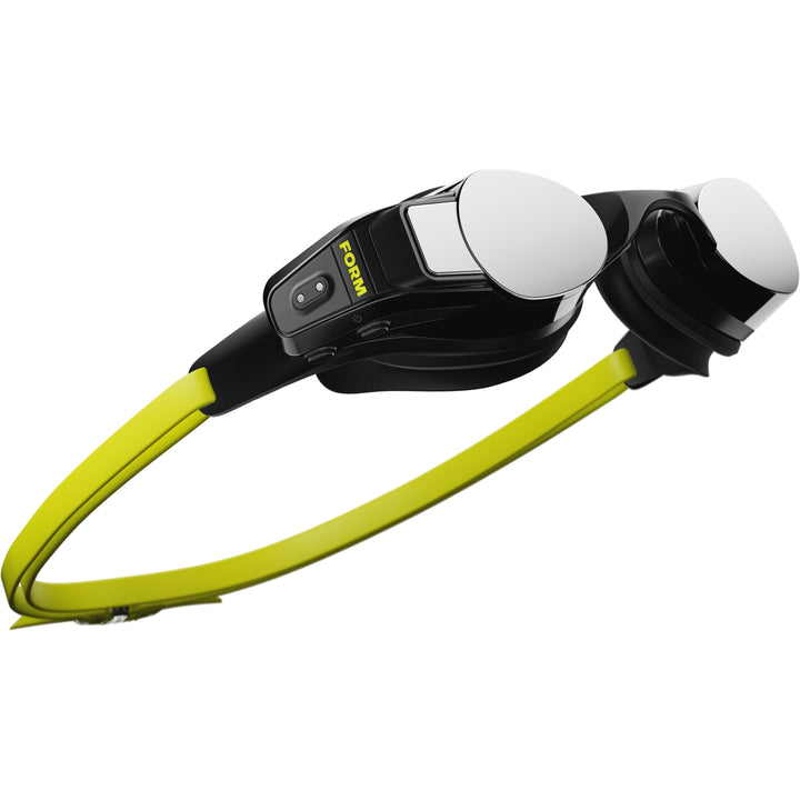 Form Swim Smart Swim 2 LT Swimming Goggles (Black/Yellow)