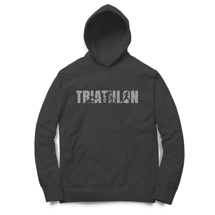 Sport Canvas Triathlon Regular Fit Unisex Hoodie