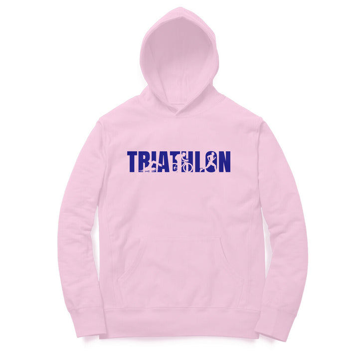Sport Canvas Triathlon Regular Fit Unisex Hoodie