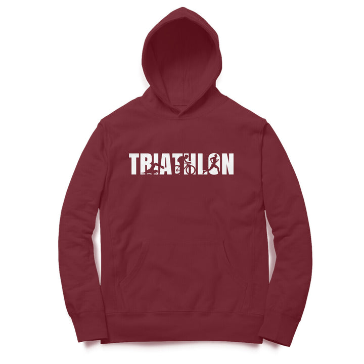 Sport Canvas Triathlon Regular Fit Unisex Hoodie