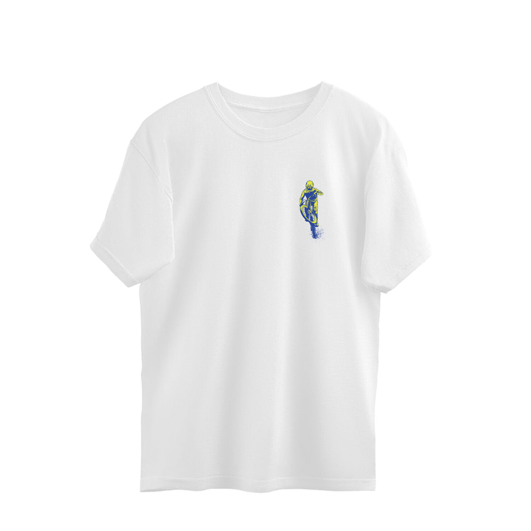 Sport Canvas Splash Oversized Unisex T-Shirt
