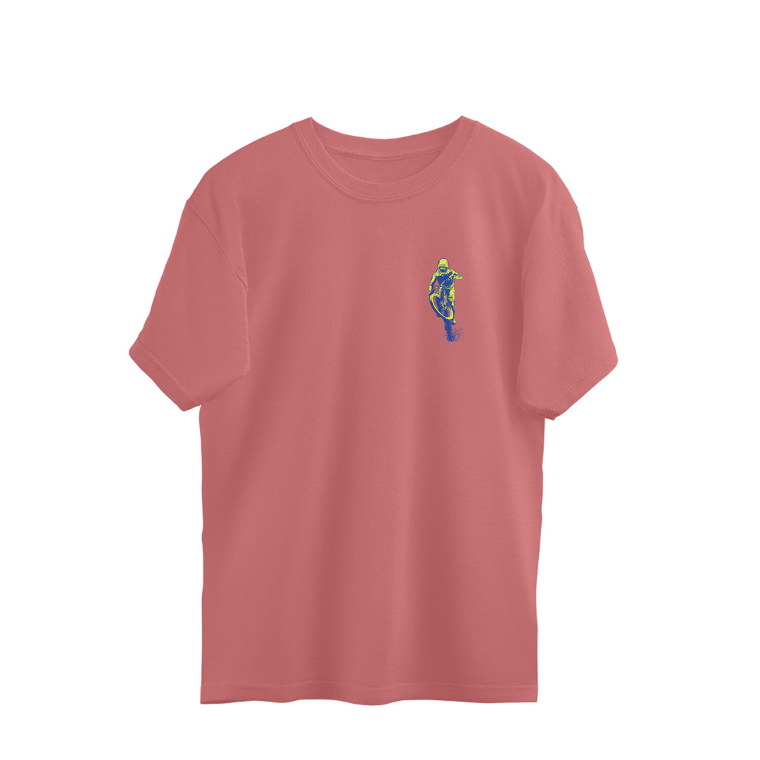 Sport Canvas Splash Oversized Unisex T-Shirt