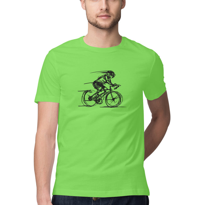 Sport Canvas Bike Sketch Classic Fit Unisex T-Shirt