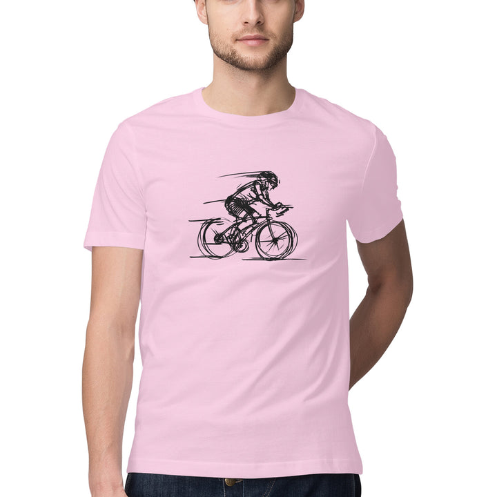 Sport Canvas Bike Sketch Classic Fit Unisex T-Shirt