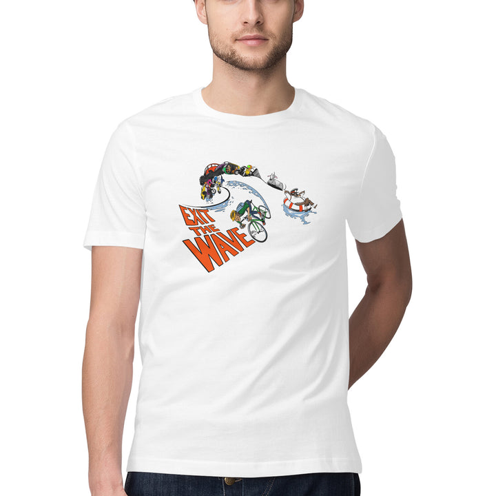 Sport Canvas Exit The Wave Classic Fit Unisex T-Shirt