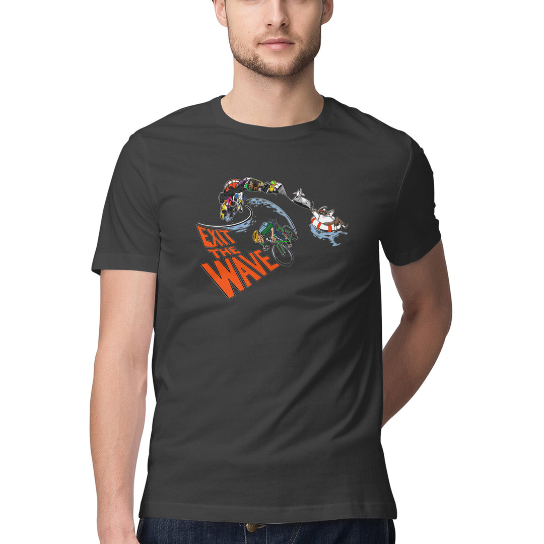 Sport Canvas Exit The Wave Classic Fit Unisex T-Shirt