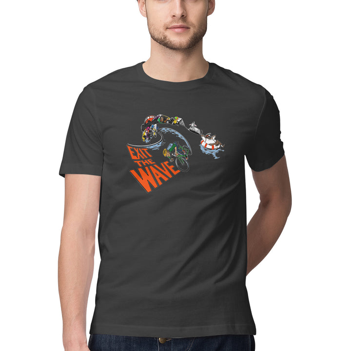 Sport Canvas Exit The Wave Classic Fit Unisex T-Shirt