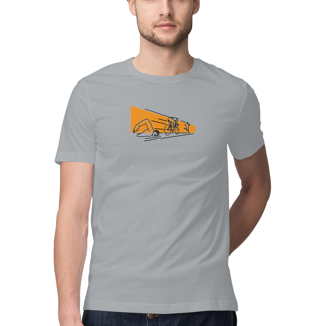 Sport Canvas Tri And Fly Classic Fit Unisex T-Shirt