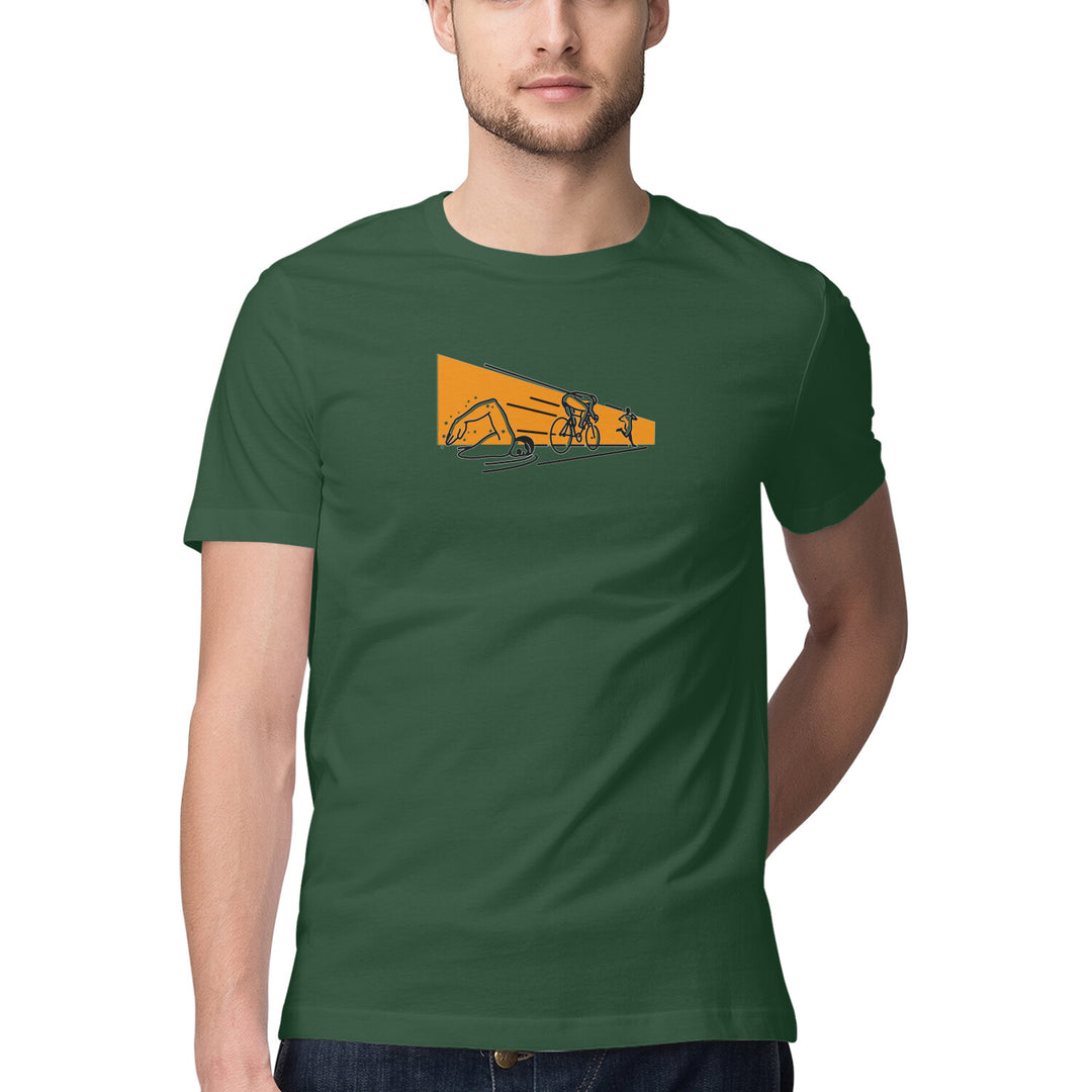 Sport Canvas Tri And Fly Classic Fit Unisex T-Shirt