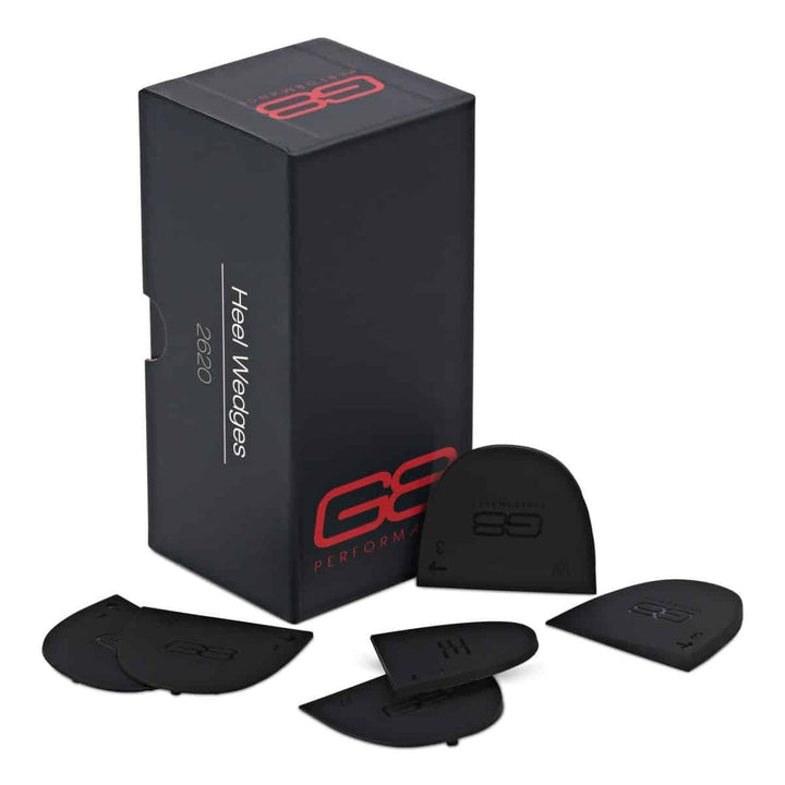 G8 Performance Pro Series 2620 Heel Wedges (Black) - BUMSONTHESADDLE