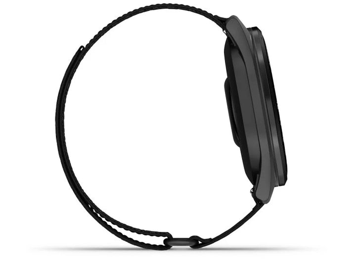 Garmin Approach S50 Smart Watch (Slate Aluminum Bezel/Black ComfortFit Nylon Band)