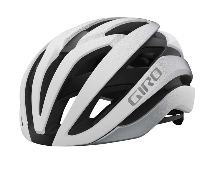 Giro Cielo MIPS Road Cycling Helmet (Matte White/Silver Fade) - BUMSONTHESADDLE