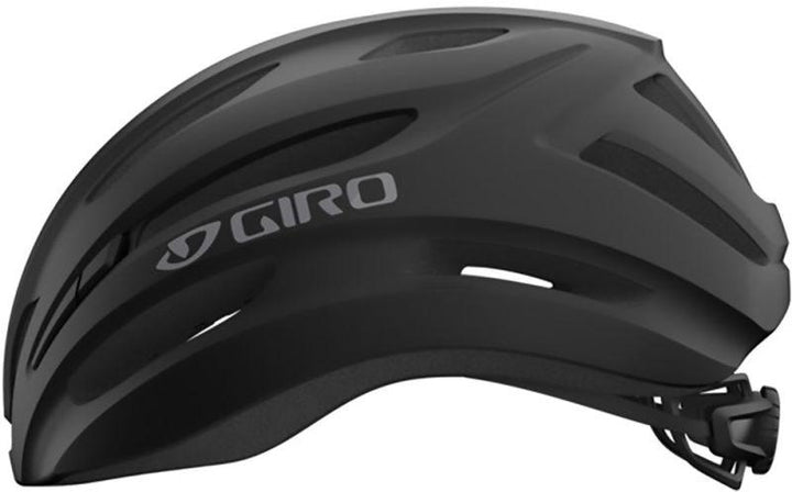 Giro Isode II Road Cycling Helmet (Matte Black/Charcoal) - BUMSONTHESADDLE