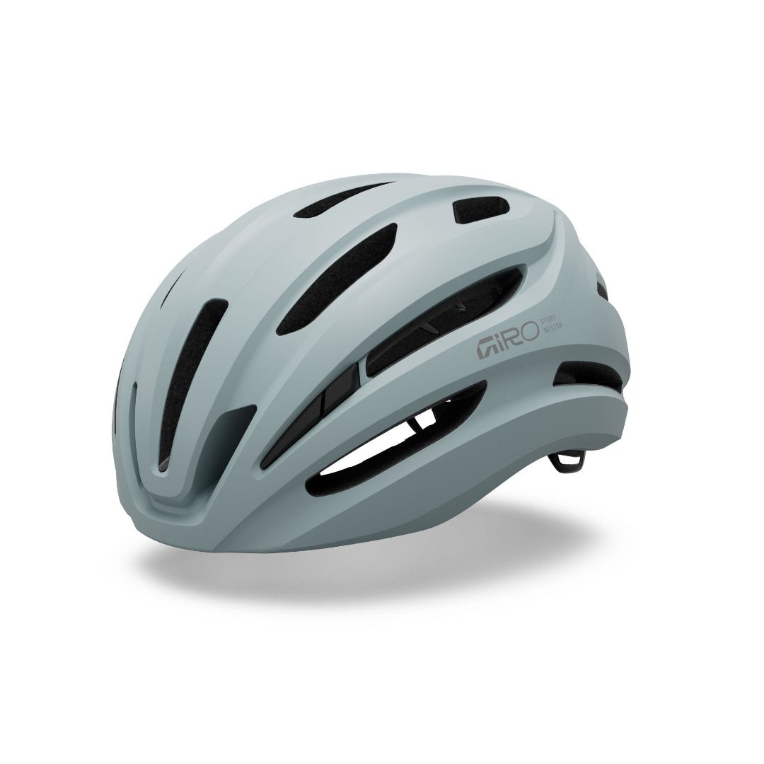 Giro Isode MIPS II road cycling helmet, Matte Sky Blue, front view