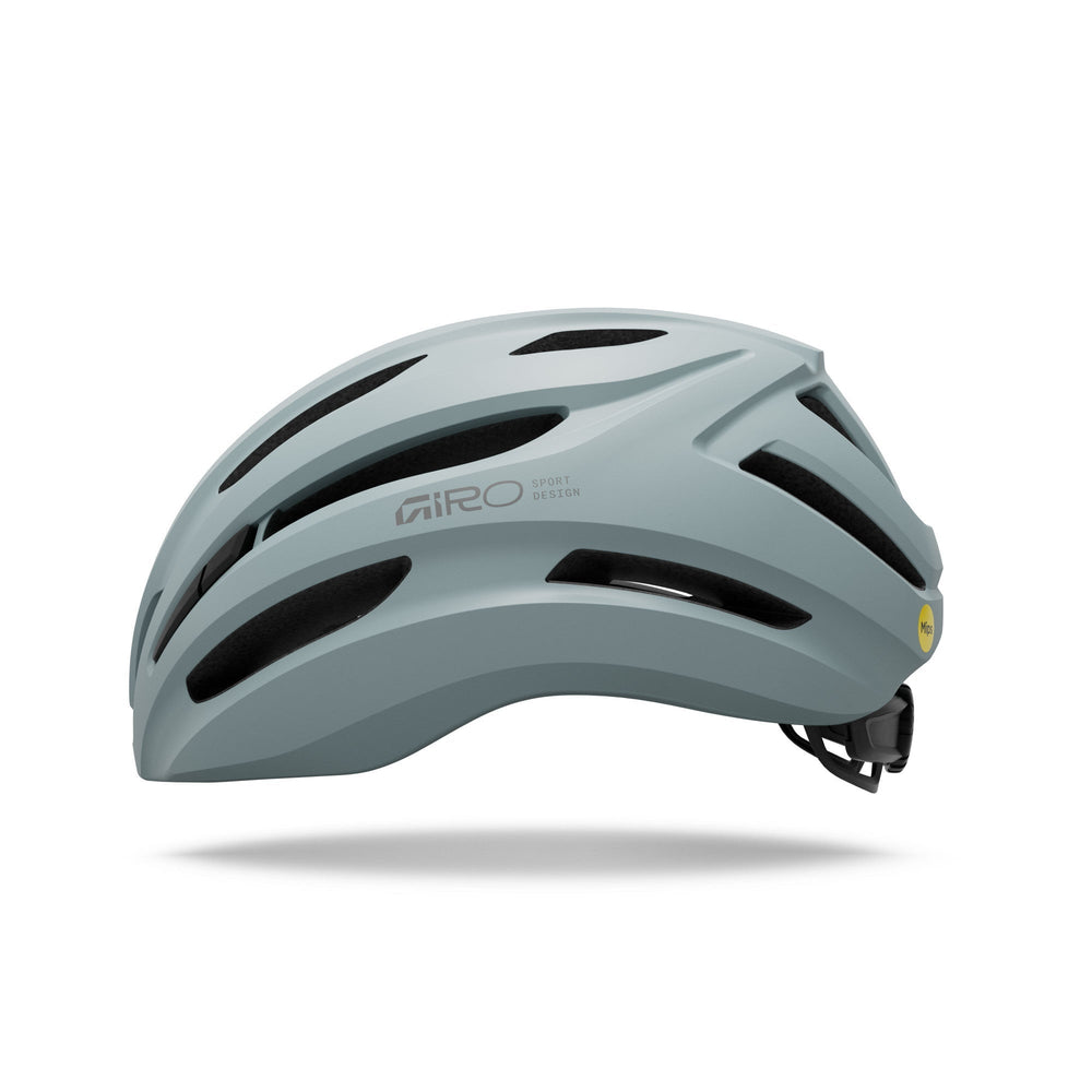 Giro Isode MIPS II road cycling helmet, Matte Sky Blue, side view