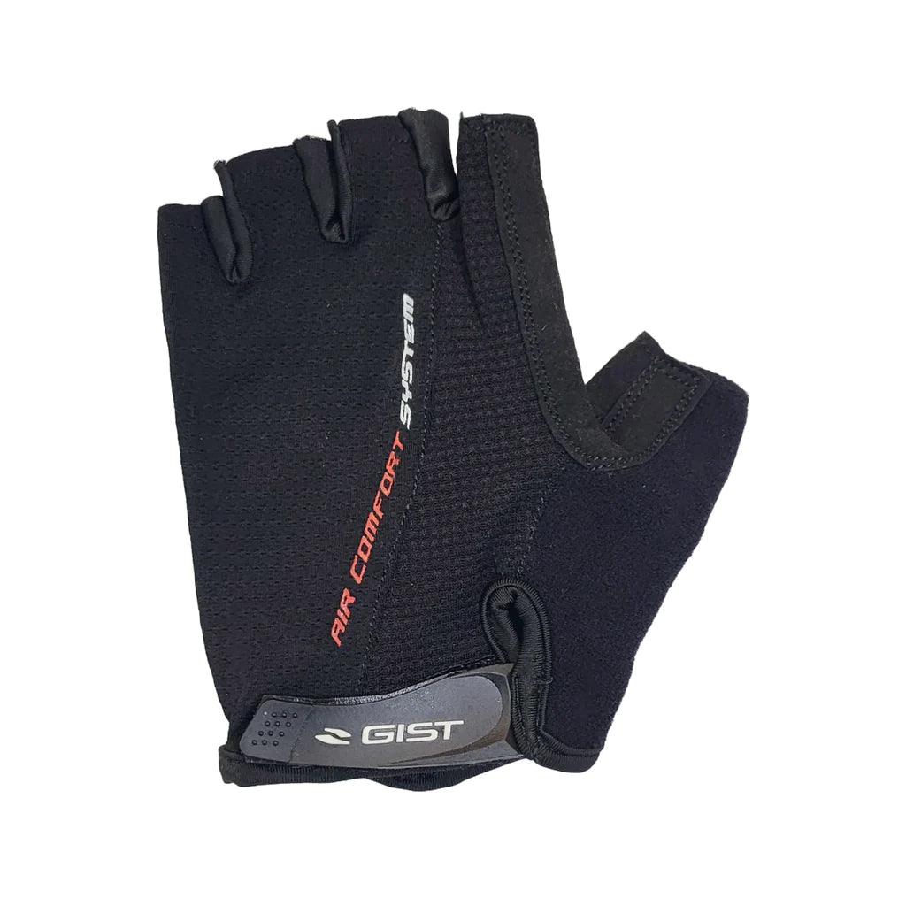 Gist AIR Unisex Cycling Gloves (Black) - BUMSONTHESADDLE