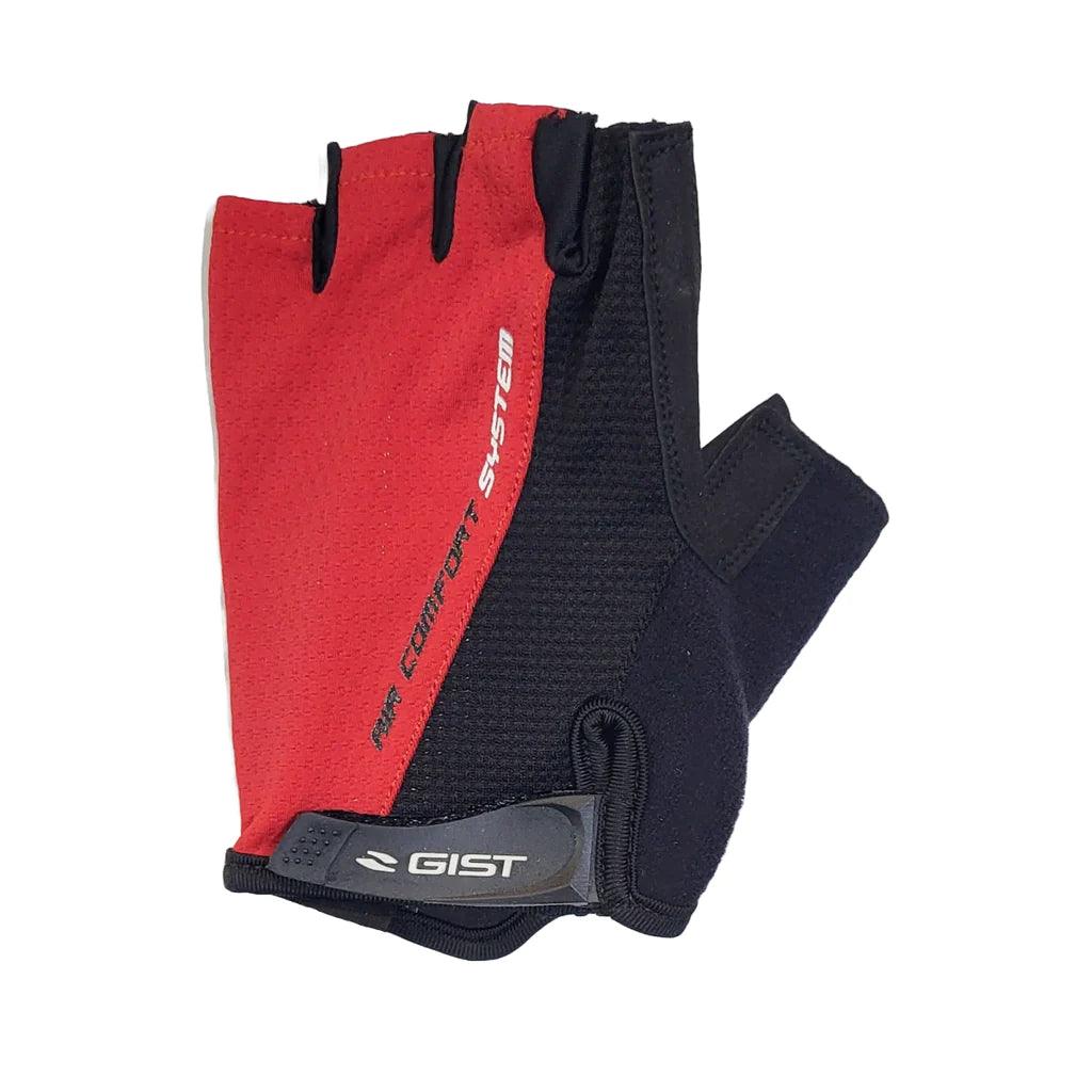 Gist AIR Unisex Cycling Gloves (Red) - BUMSONTHESADDLE