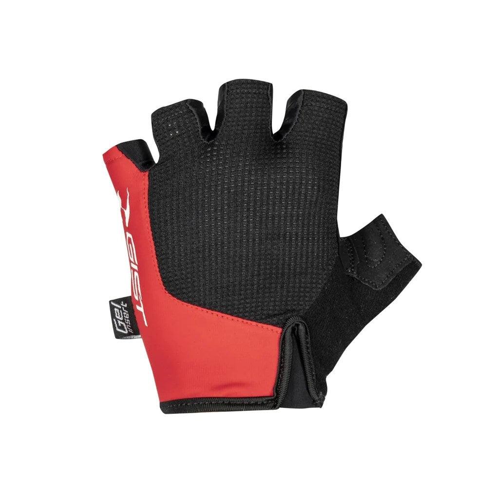 Gist Light Gel Unisex Cycling Gloves (Red) - BUMSONTHESADDLE