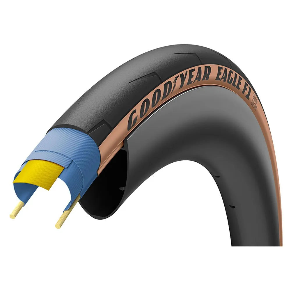 Goodyear Eagle F1 700x30c folding road tire in black