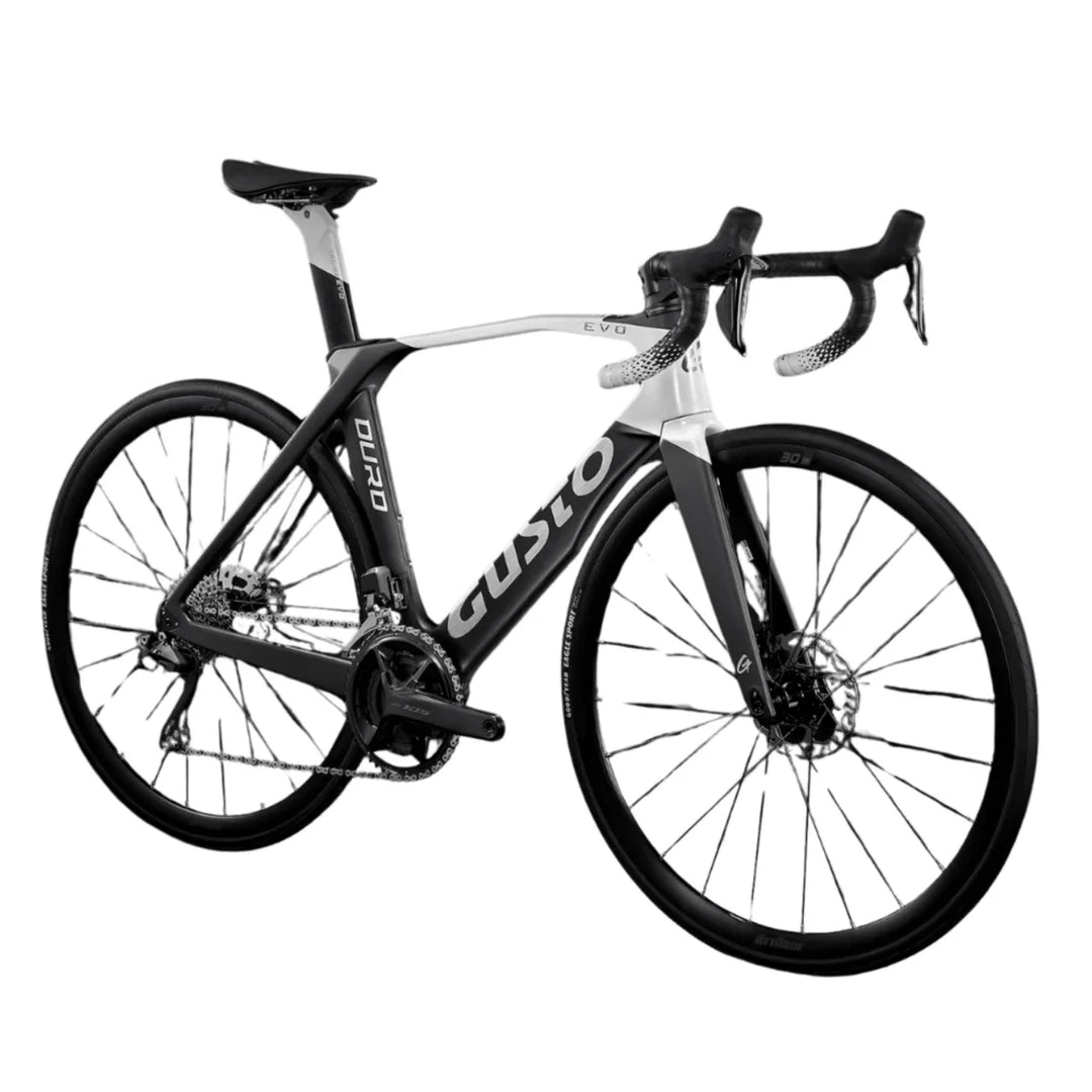 Gusto Duro Evo DB Shimano 105 Attaque Carbon 50 (Black Silver)