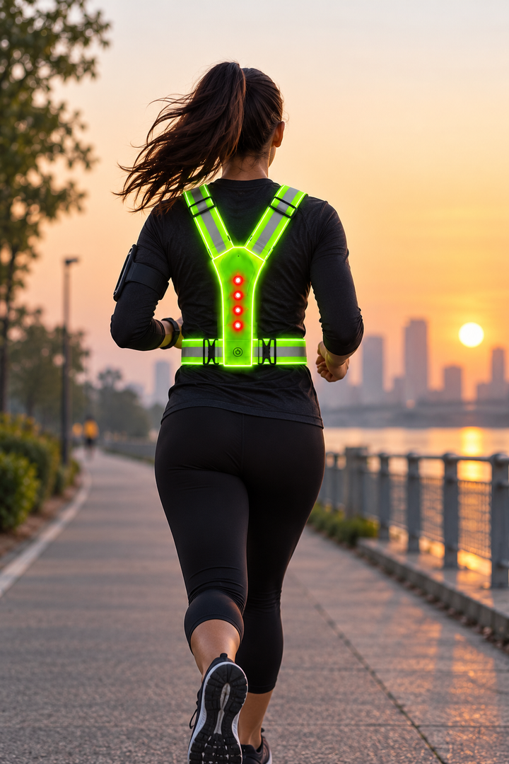 Hallmark Reflective Cross Belt LED Jacket