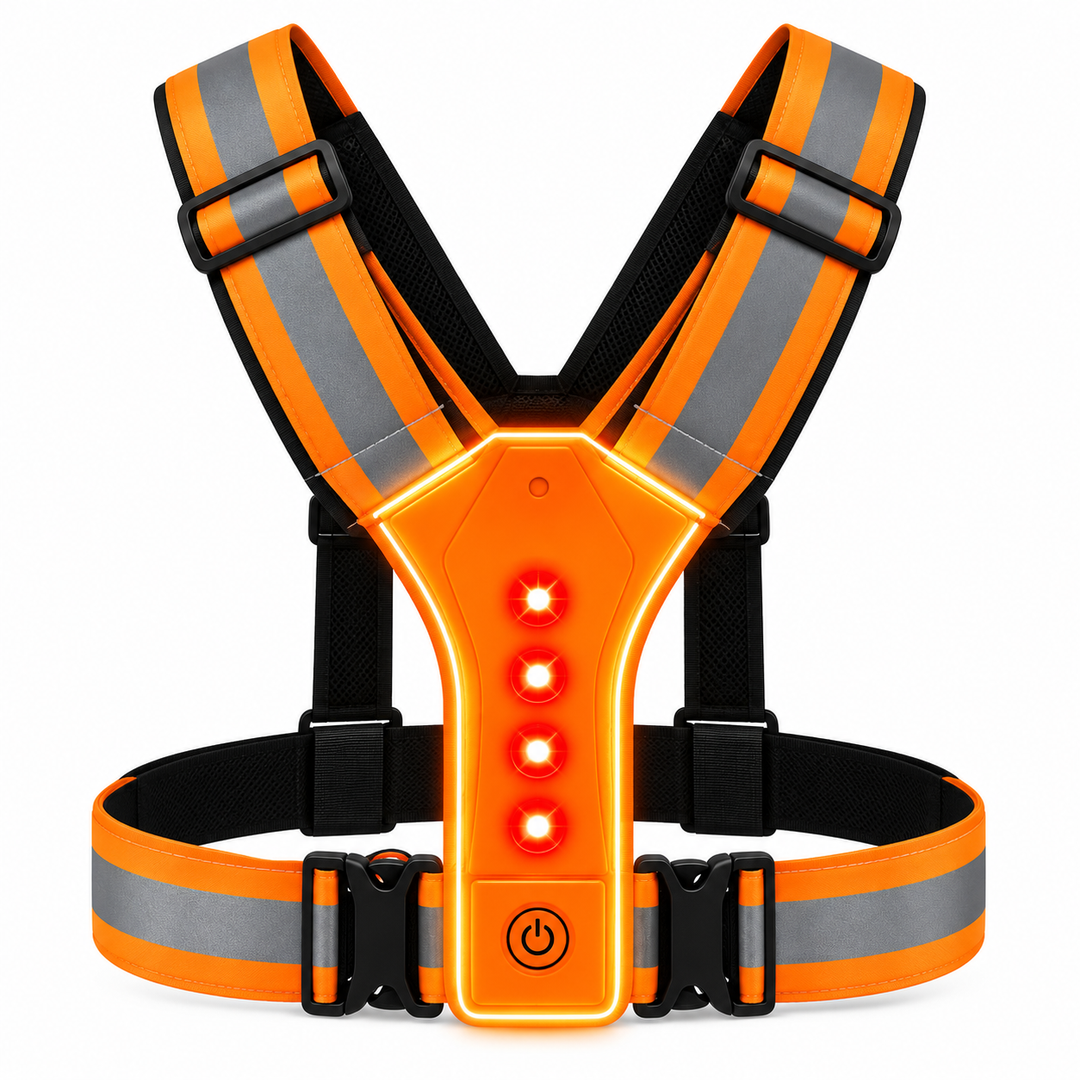 Hallmark Reflective Cross Belt LED Jacket