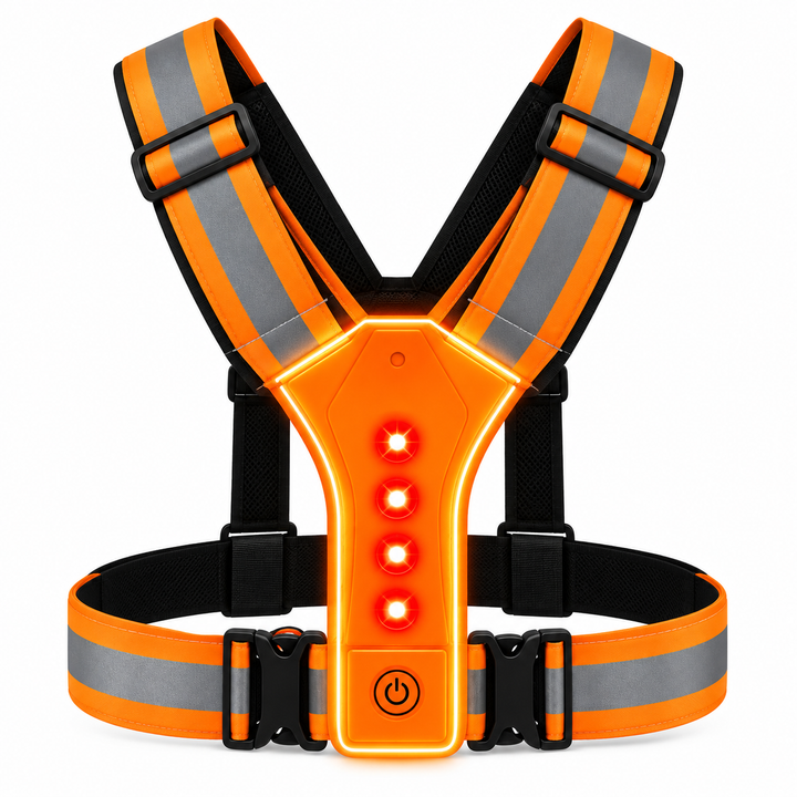 Hallmark Reflective Cross Belt LED Jacket