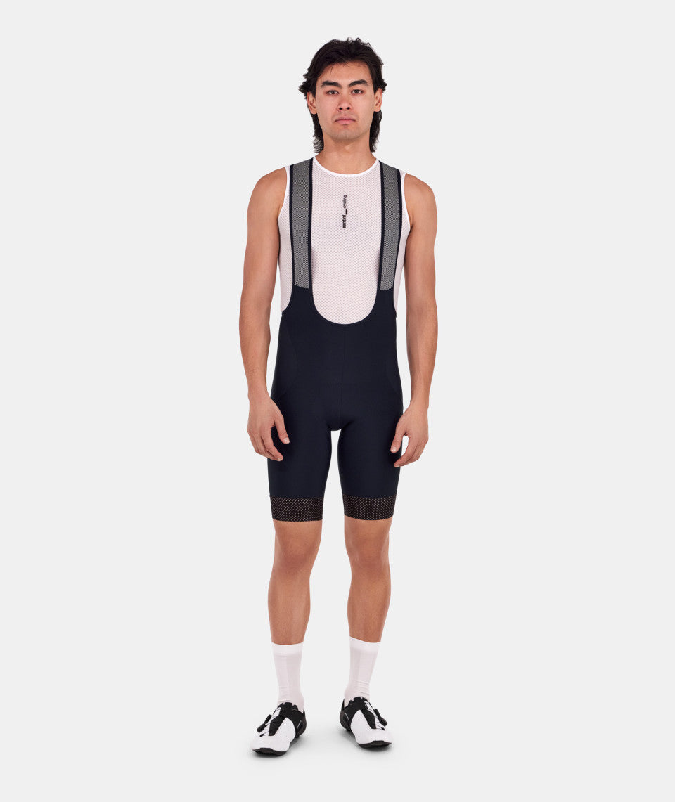 Santini HIVIS Men's Cycling Bibshorts (Black)