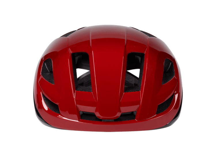 HJC Bellus Road Cycling Helmet (Matte Glossy Red Black) - BUMSONTHESADDLE