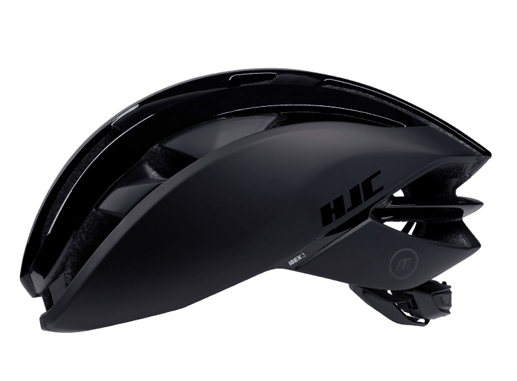 HJC Ibex 3.0 Road Cycling Helmet (Matte Glossy Black) - BUMSONTHESADDLE