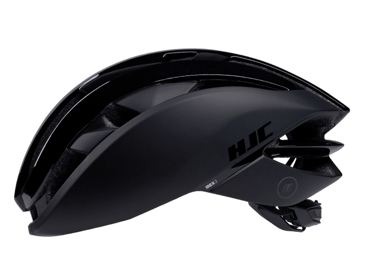 HJC Ibex 3.0 Road Cycling Helmet (Matte Glossy Black) - BUMSONTHESADDLE