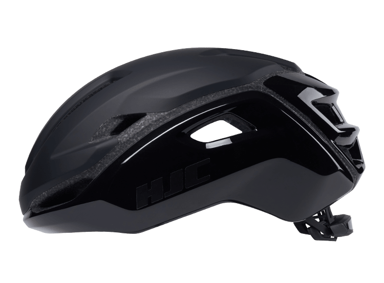 HJC Valeco 2 Road Cycling Helmet (Matte Glossy Black) - BUMSONTHESADDLE