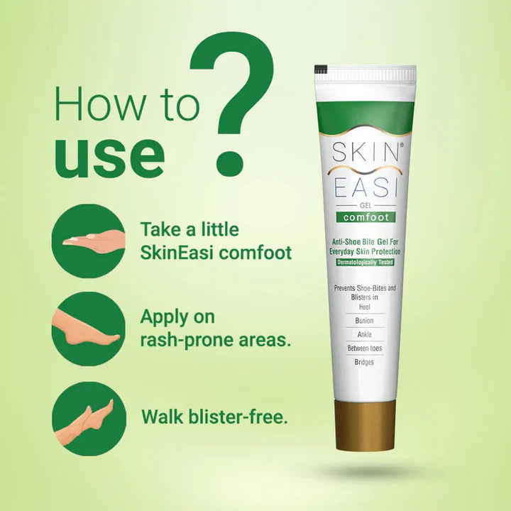 SkinEasi Anti Shoe-Bite Silicone Gel and Foot Protector
