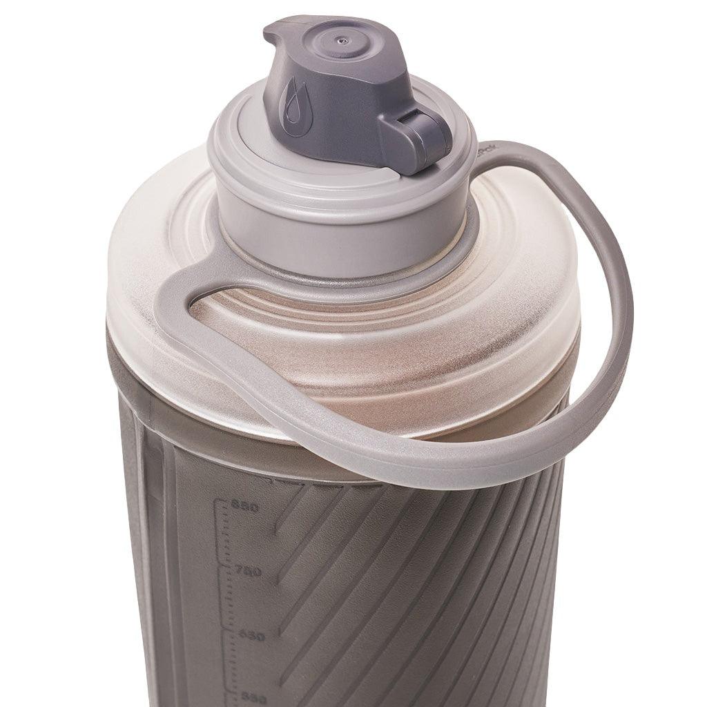 Hydrapak Flux Flexible Bottle (Mammoth Grey) - BUMSONTHESADDLE