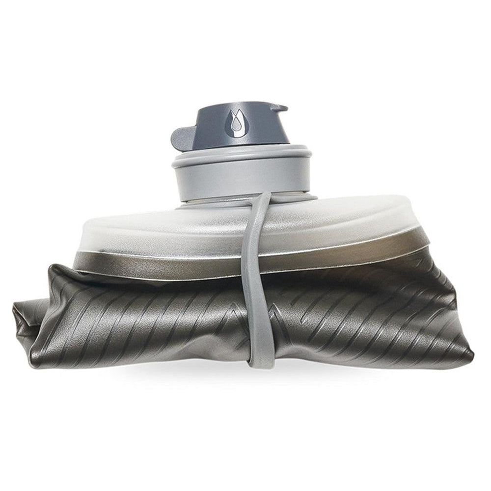 Hydrapak Flux Flexible Bottle (Mammoth Grey) - BUMSONTHESADDLE