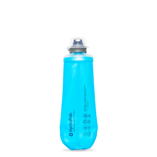 Hydrapak Softflask Foldable Bottle (Malibu Blue) - BUMSONTHESADDLE