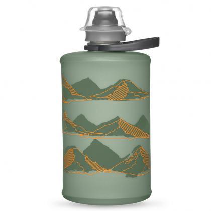 Hydrapak Stow Flexible Mountain Edition Bottle (Sutro Green) - BUMSONTHESADDLE
