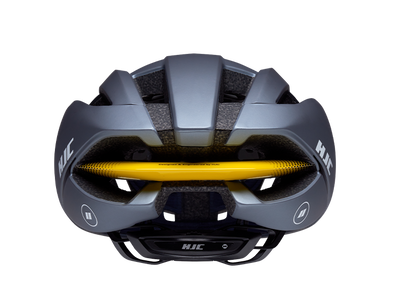 HJC Ibex 3.0 Road Cycling Helmet (Matte Glossy Grey Yellow)
