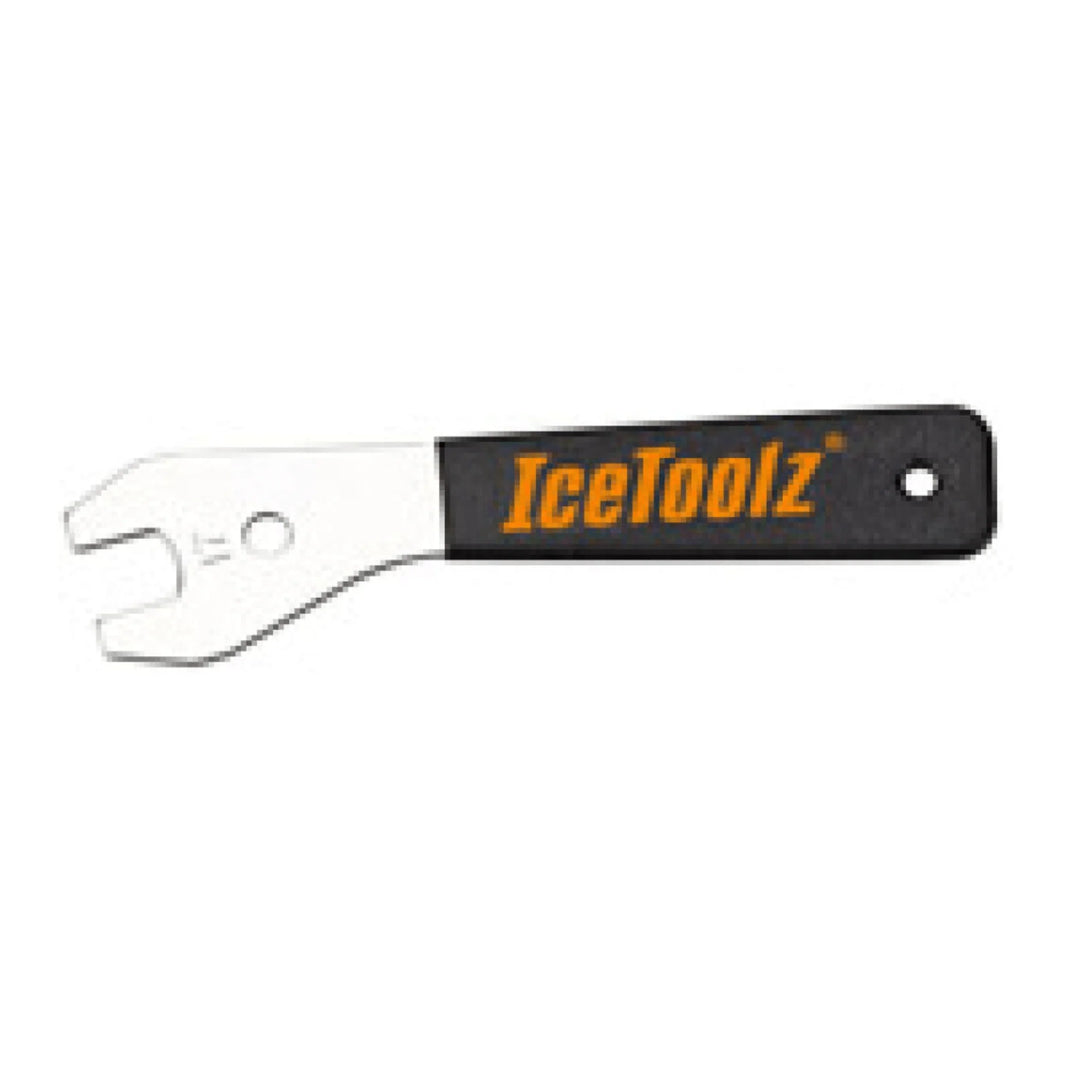 IceToolz 4717 Cone Wrench 17mm w/ Handle 20cm