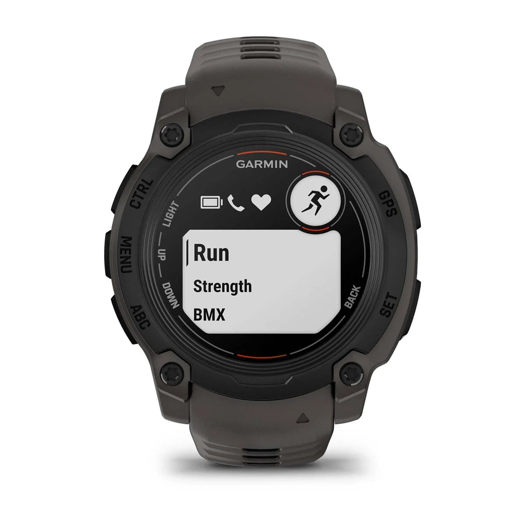 Garmin Instinct E Smart Watch (Black/Charcoal Band)