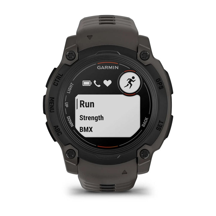 Garmin Instinct E Smart Watch (Black/Charcoal Band)