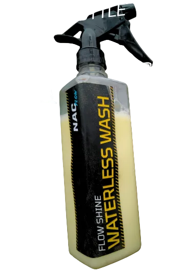 NAC Waterless Wash Ready To Use Spray Bottle (Clear/Yellow)