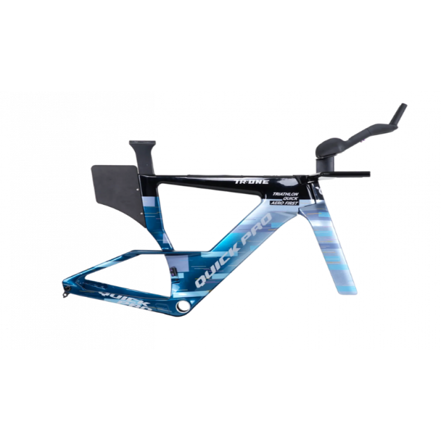 Quick Pro TR:ONE Triathlon Frameset (Aurora Blue)